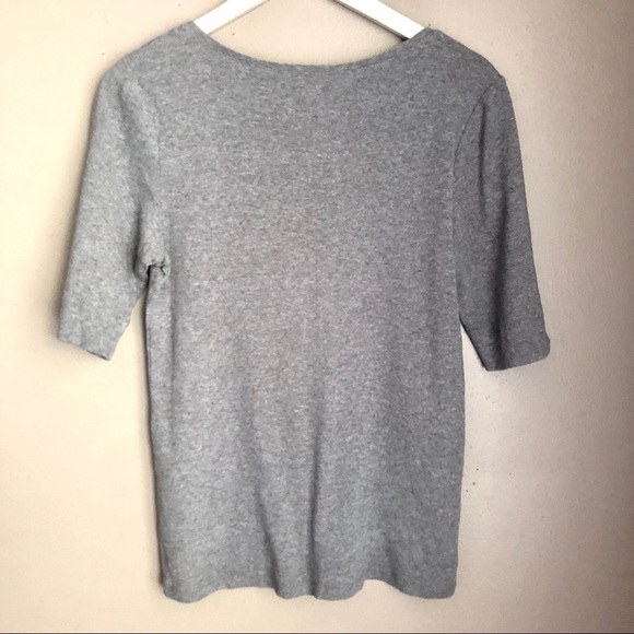 [J. Crew] Classic Gray Button Shirt - Picture 2 of 2